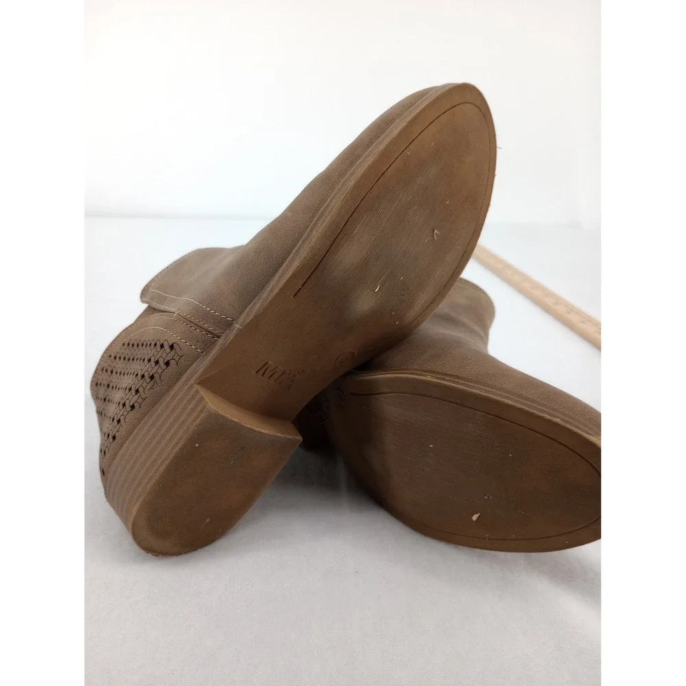 MIA Konnie Ankle Boots Girls 4M Brown